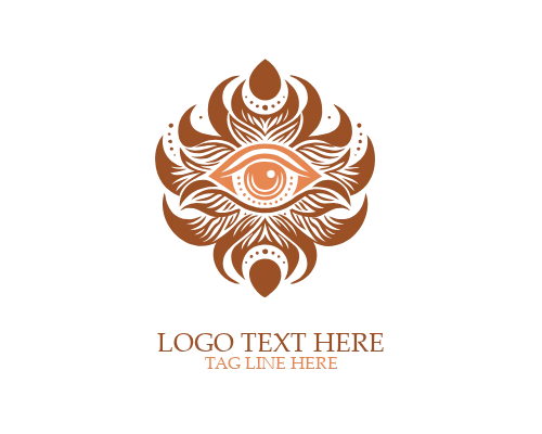 Soft Vision Boho Eye Logo