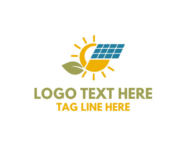 Solar Energy Natural Power Logo