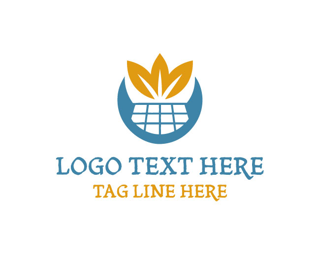  Solar Energy Power Logo