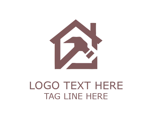 Solid House Hammer Logo