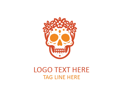 Sombrero Skull Logo