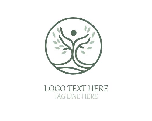 Soulbalance Human Tree Logo