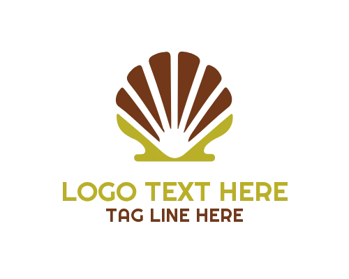 Spa Wellness Shell Logo Design