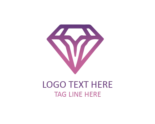 Sparkling Diamond Icon Logo