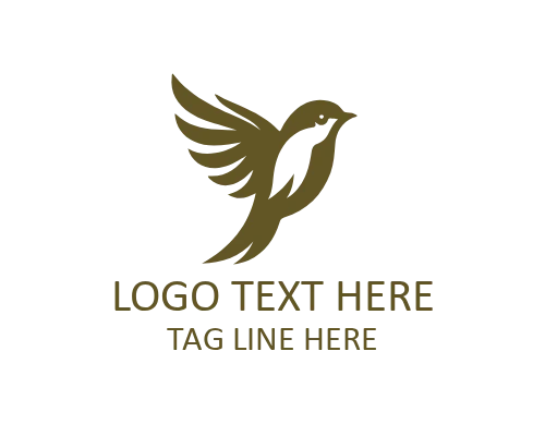  Sparrow Bird Motion Logo