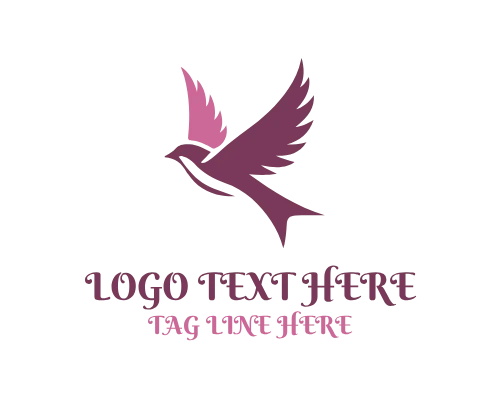Sparrow Line Art Logo