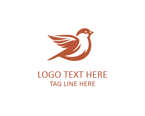 Sparrow Line Art Logo