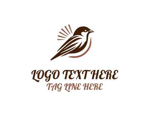 Sparrow Nest Icon Logo