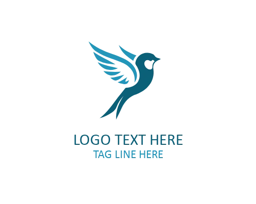 Sparrow on Branch Logo