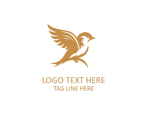 Sparrow Vector Logo Design