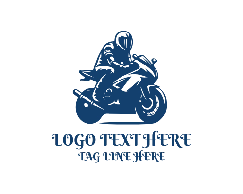 Speed Bike Symbol Logo