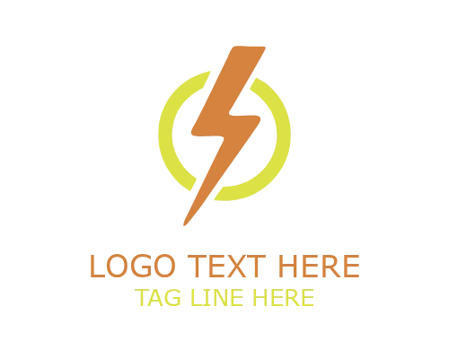 Speed Circle Lightning Logo for Dynamic Branding