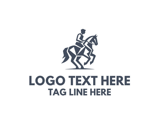 Speed Rider Horse Logo