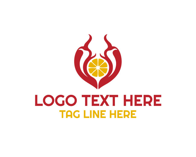 Spicy Food Hot Sauce Best Design Logo