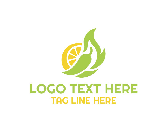 Spicy Food Hot Sauce Spice Flavor Logo