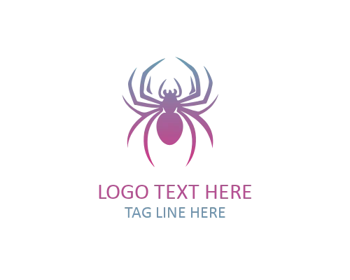 Spider Silhouette Logo