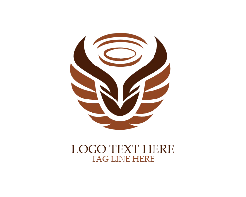 Spiral Fantasy Wings Logo