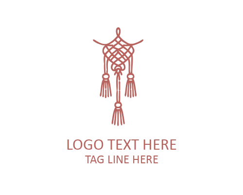 Spiral Rope Macramé Logo