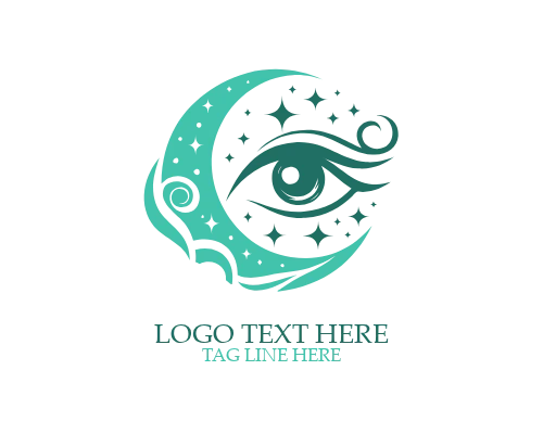 Spirit Balance Boho Eye Logo