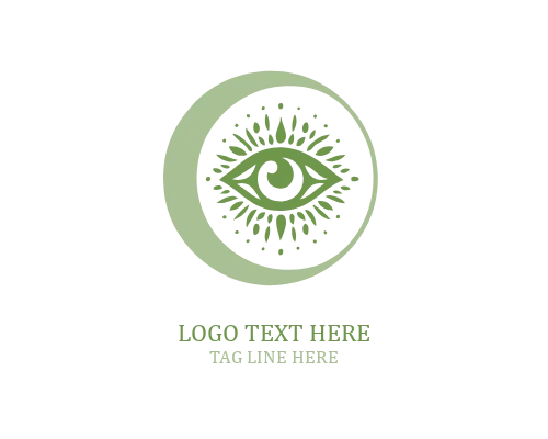 Spirit Mark Boho Eye Logo