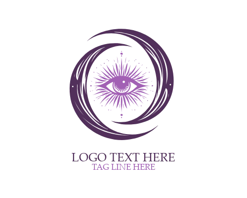 Spirit Vision Boho Eye Logo