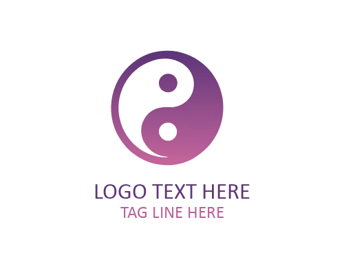 Spiritual Balance YinYang Logo