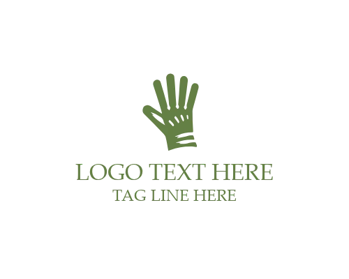 Sport Training Gloves Logo