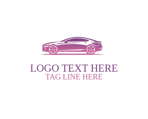 Sports Car Performance Logo for High-Speed and Power Branding