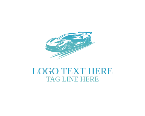 Sports Car Speed Logo for Racing, Performance, and Automotive Branding