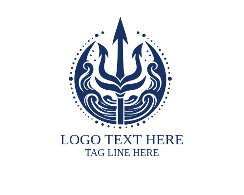 Sports Power Trident Logo