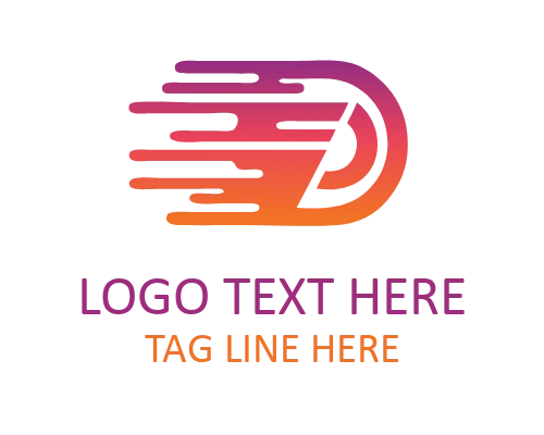 Sporty Automotive Lettermark D Logo for Performance Branding