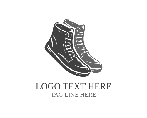 Sporty Style Sneakers Logo
