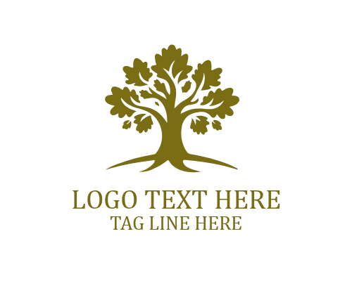 Spreading Oak Tree Logo