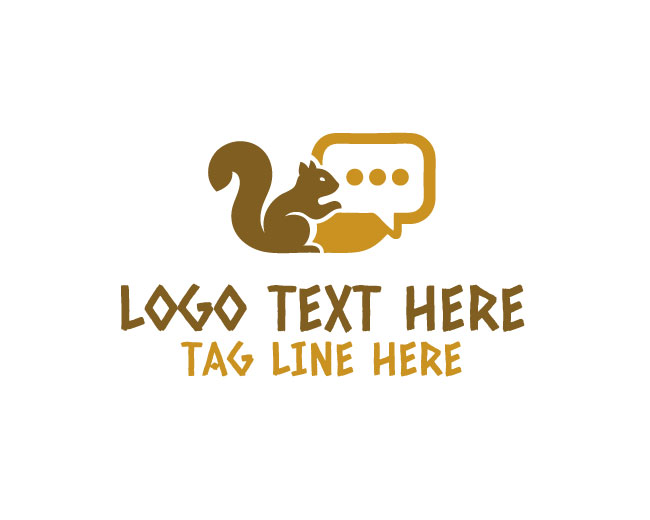 Squirrel Chat Social Logo