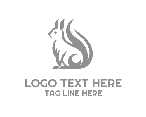 Squirrel Nut Circle Logo