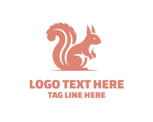 Squirrel Nut Mascot Logo