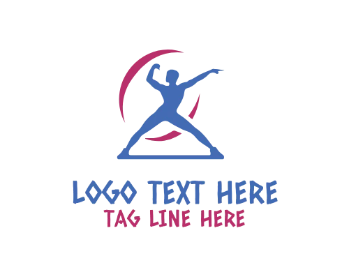 Stage Art Dancer Brand Logo