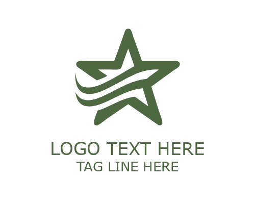 Star Icon Logo for Corporate and Startup Branding