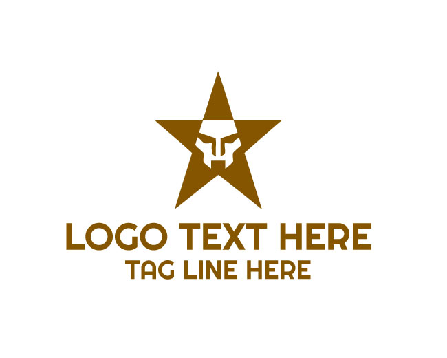 Star Man Crest Logo