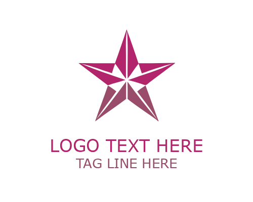 Star Symbol Logo for Business and Corporate Branding