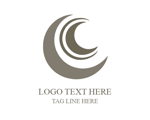 Starless Night Moon Logo for Minimal Brands