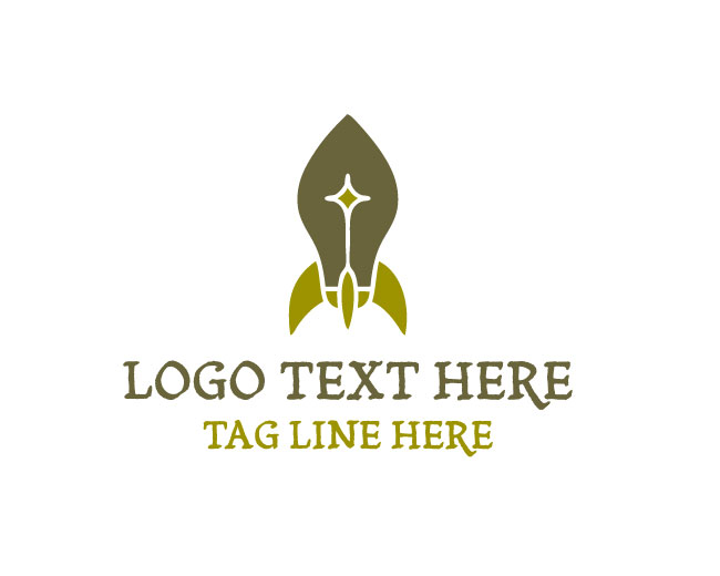 Startup Idea Rocket Logo