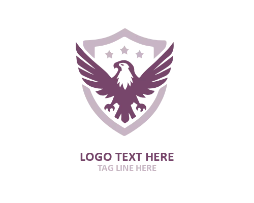  Steadfast Eagle Shield Logo