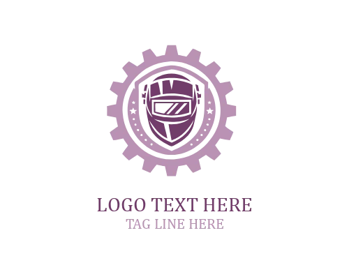 Steel Welding Mask Logo