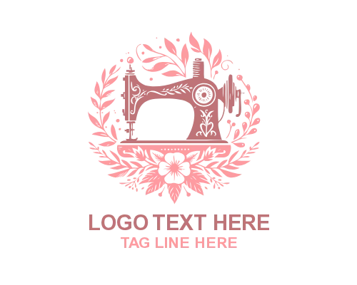  Stitch Line Sewing Logo