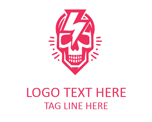 Storm Power Skull Bolt Logo