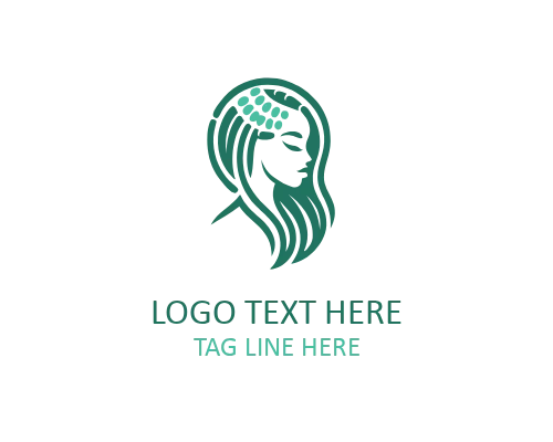 Story Keeper African Woman Logo