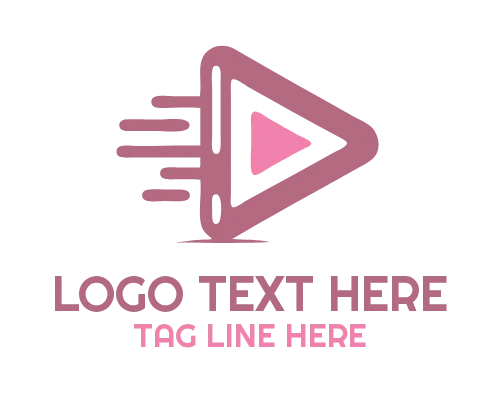 Stream Play Button Logo