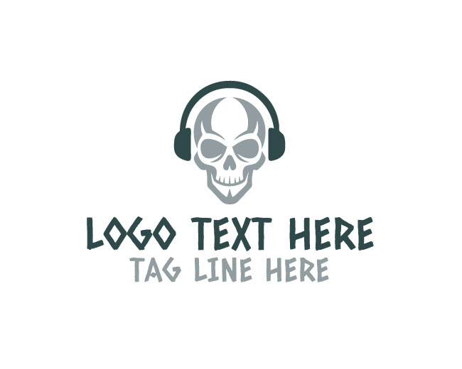 StreetBeat Skull Headphone Logo