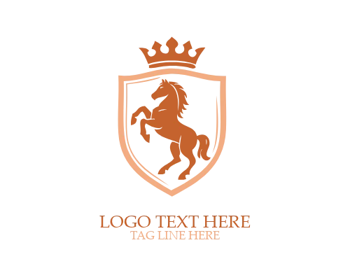 Strength Horse Crest Logo